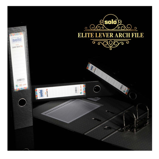 Elite Lever Arch File - LA412 (F/C), Pack of 10 MARSH Stationery