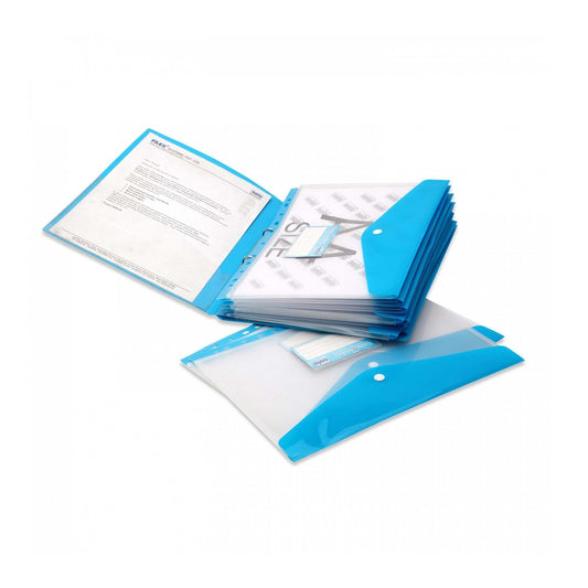 Envelope Bag With 11 Holes - L/S - A4 (CH203), Pack of 10 MARSH Stationery