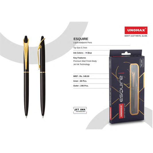 Unomax Esquire Liquid Ball Pens MARSH Corporate gifts