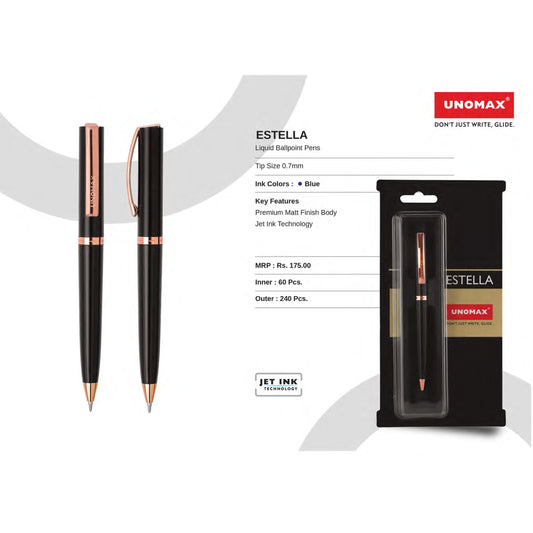 Unomax Estella Liquid Ball Pens MARSH Corporate gifts