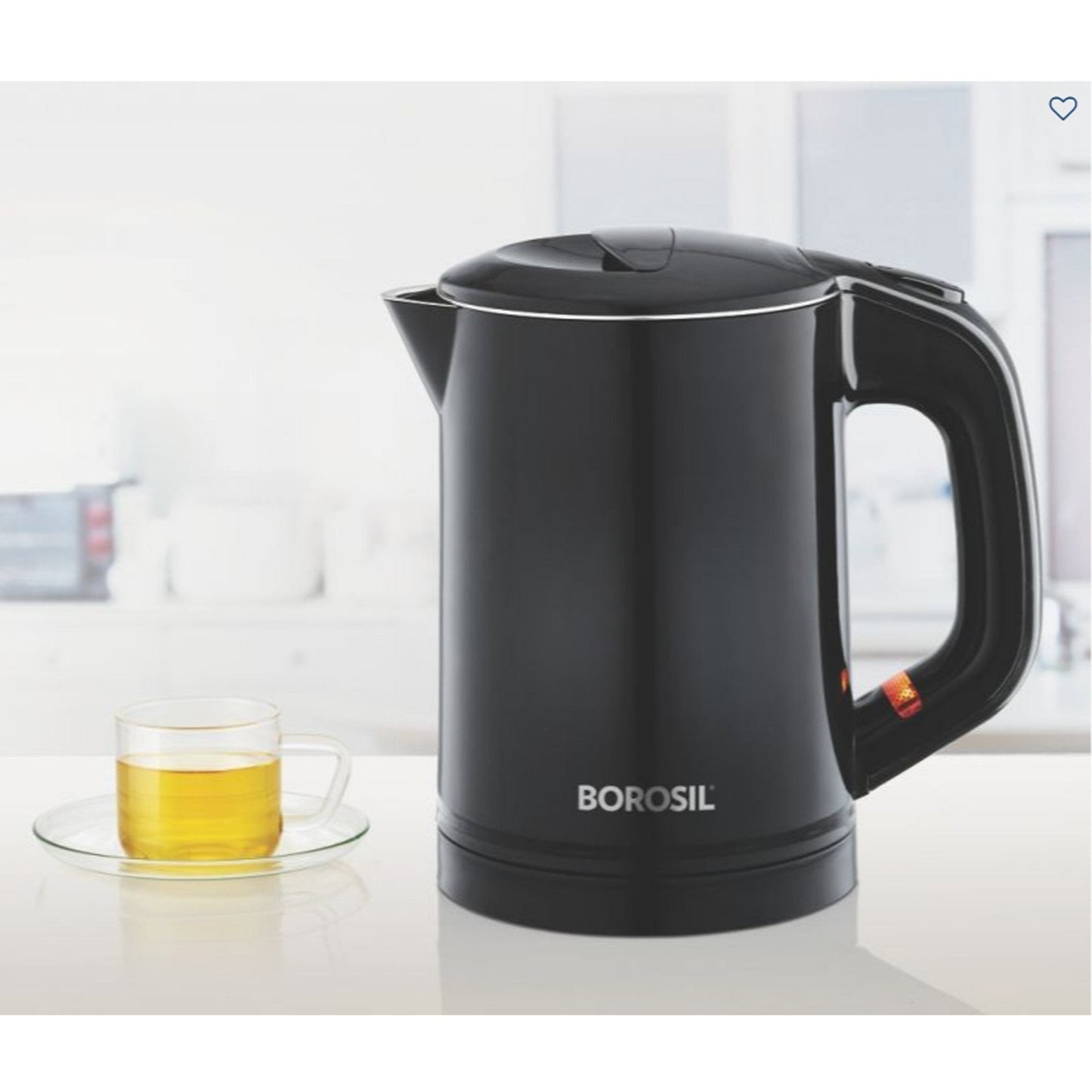 Eva Cool Touch 600 ml Stainless Steel Kettle - BKE06LSSB24 MARSH Corporate gifts