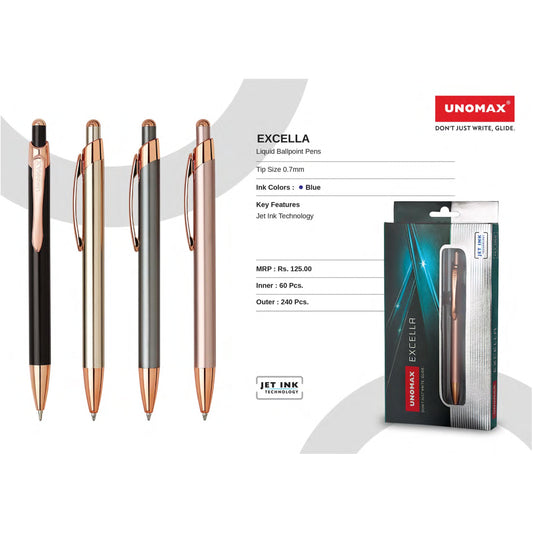 Unomax  Excella Liquid Ball Pens MARSH Corporate gifts
