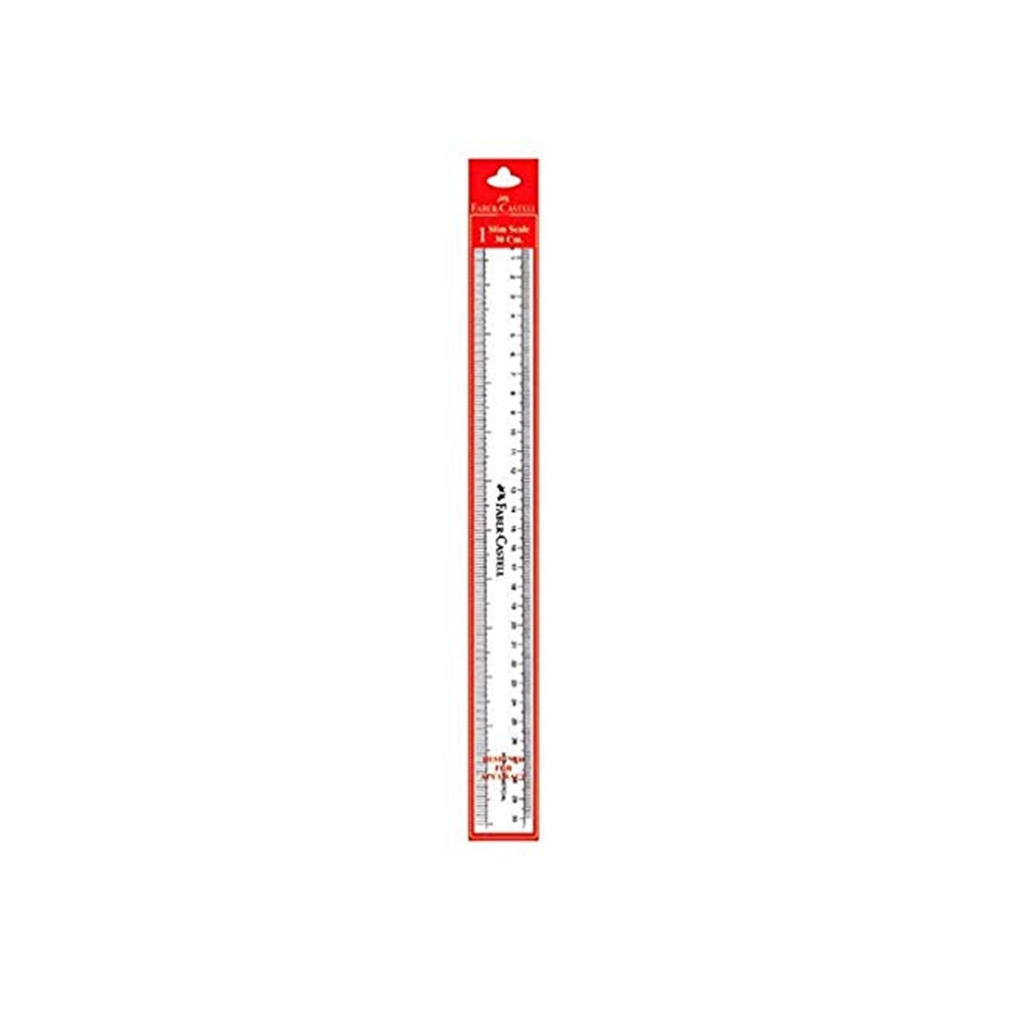 Faber-Castell Regular Scale - 30 cm (Pack of 10) MARSH Stationery