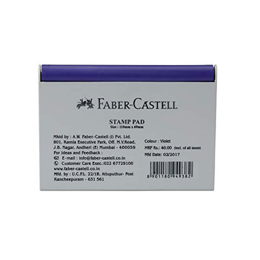 Faber-Castell Stamp Pad - Medium (Violet) MARSH Stationery