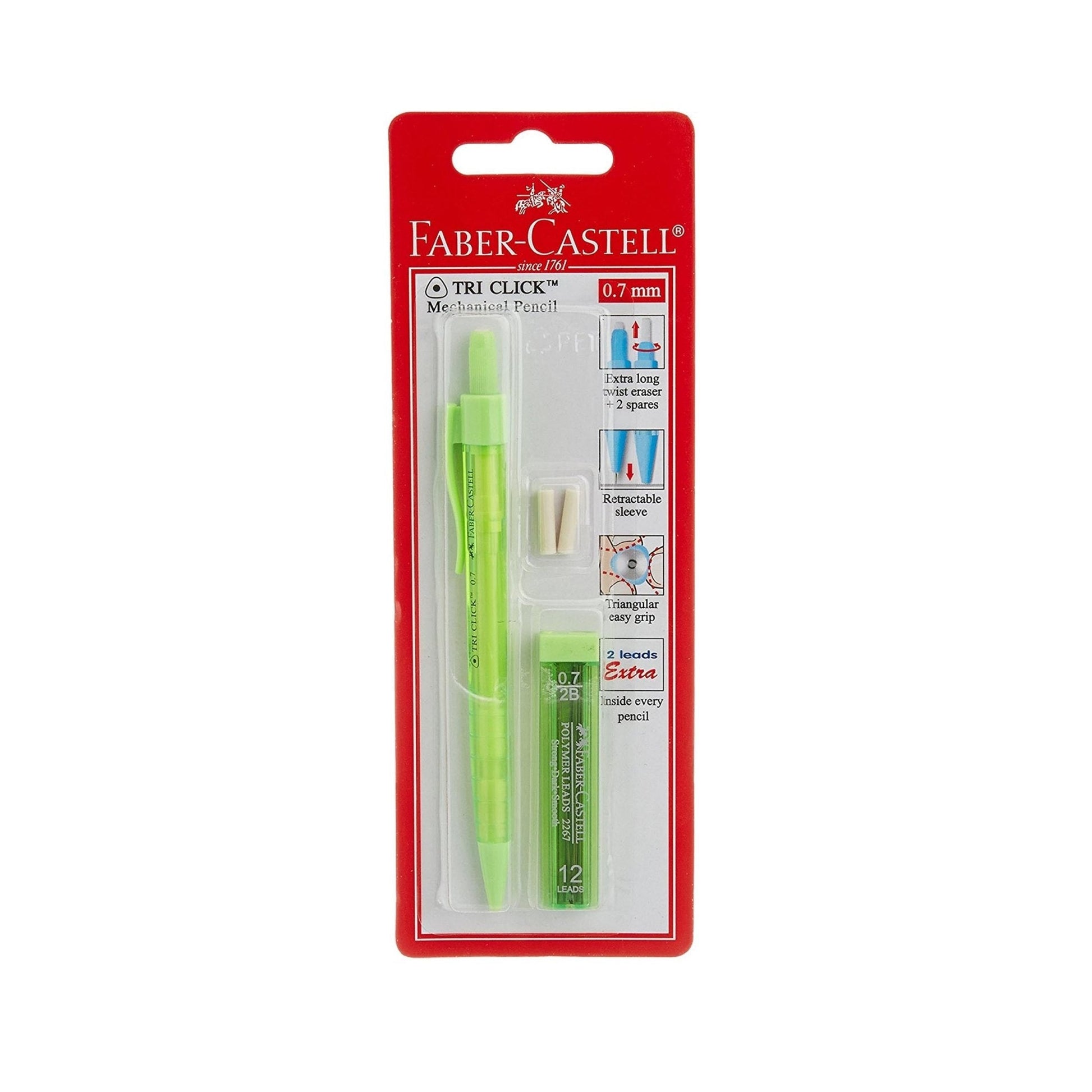 Faber-Castell Tri-Click Mechanical Pencil (Pack of 10) MARSH Stationery