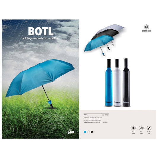 Folding Umbrella in a Bottle - UG-UM02 MARSH Corporate gifts