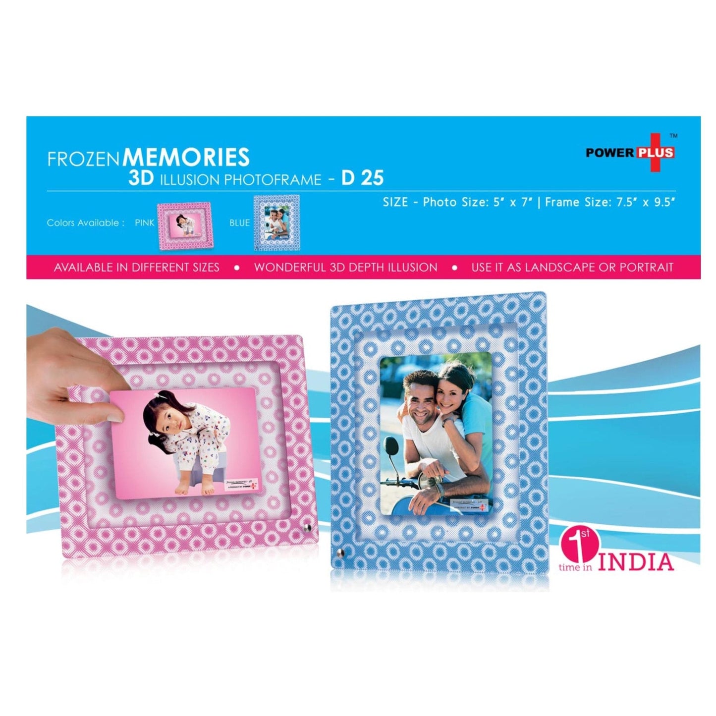 FROZEN MEMORIES 3D ILLUSION PHOTO FRAME - D 25 MARSH Stationery