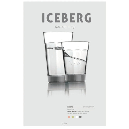 Iceberg Big-Suction Mug  430ml - DRIN049 MARSH Corporate gifts