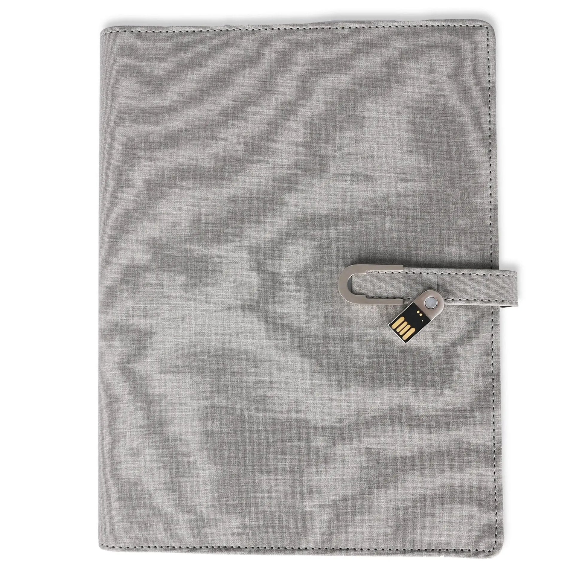 Jute Diary Power Bank 5000 mAh 32 GB USB MARSH Corporate gifts