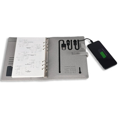 Jute Diary Power Bank 5000 mAh MARSH Corporate gifts