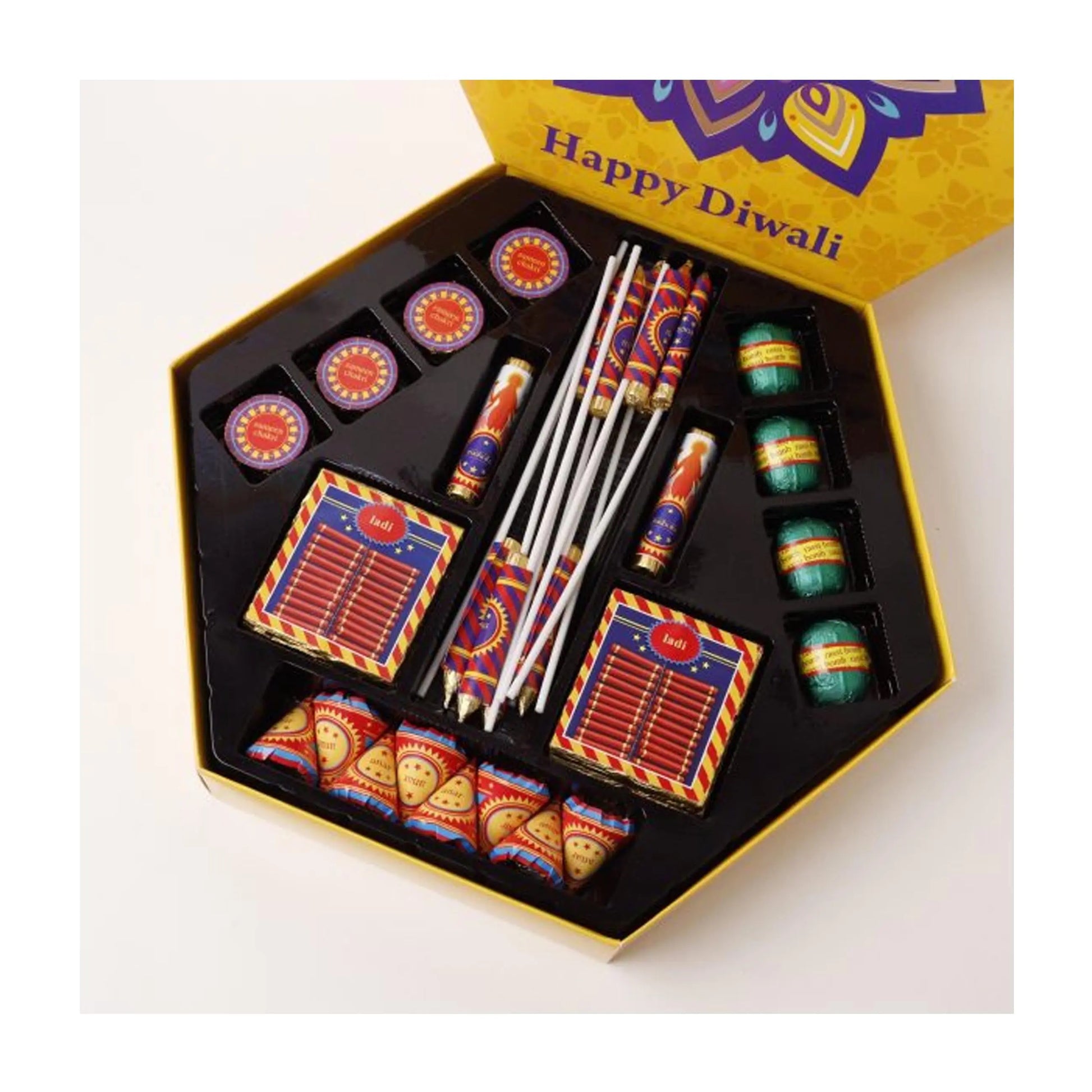 RUCHOKS -  K5  - Premium Diwali Cracker Lantern Box MARSH Corporate gifts