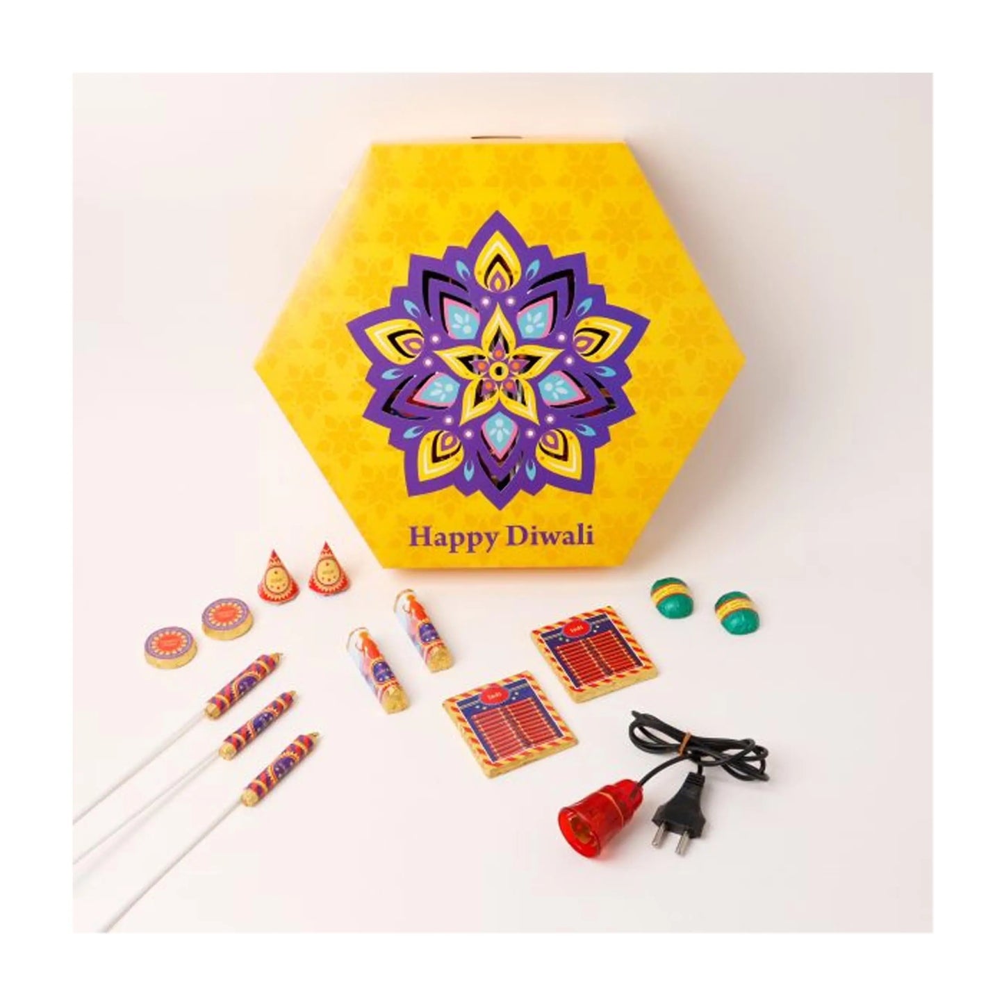 RUCHOKS -  K5  - Premium Diwali Cracker Lantern Box MARSH Corporate gifts
