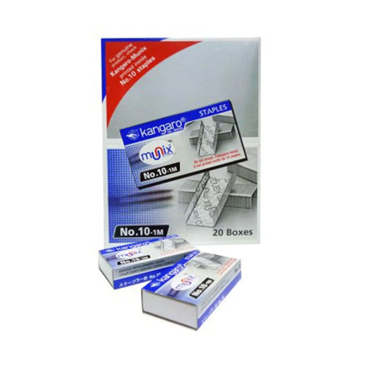 Kangaro staples no. 10-1M (set of 20 box) MARSH Stationery