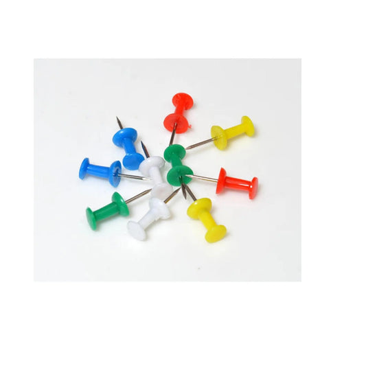 Kent Push Pins - 12 Boxes (30Pcs in each box) MARSH Stationery