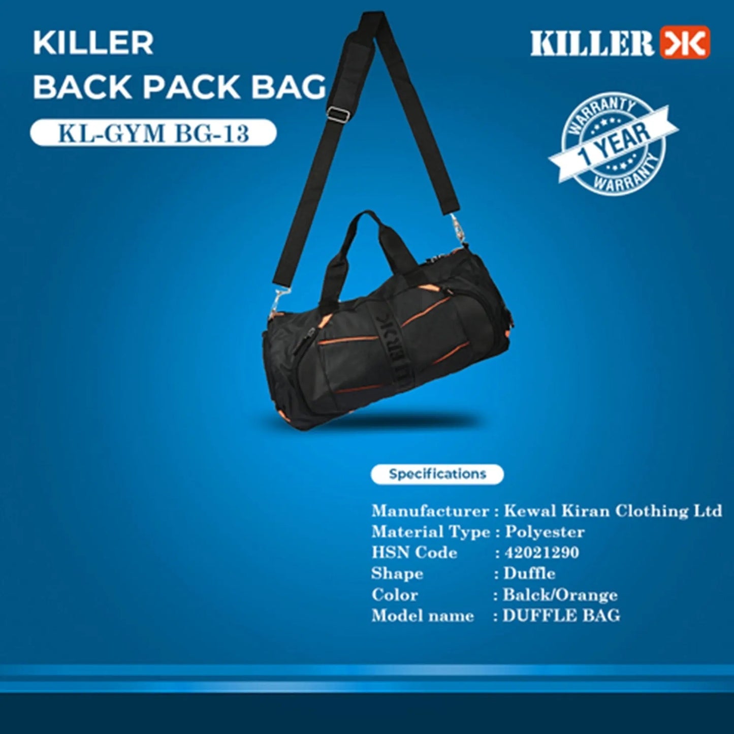 Killer Back Pack Bag MARSH Corporate gifts