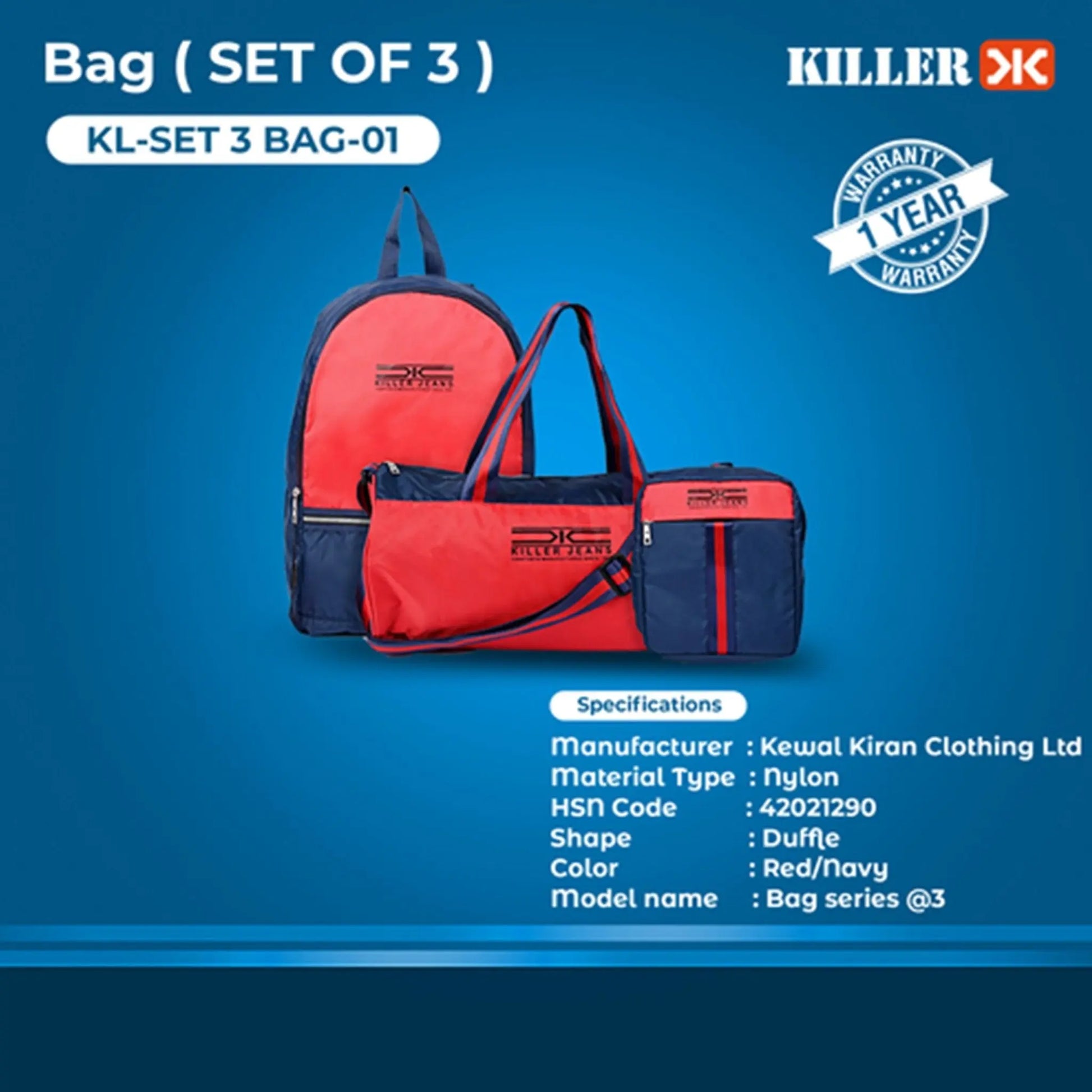 Killer Set Of 3 Travel Set MARSH Corporate gifts