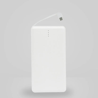 Leather finish 10000 mAh Power Bank MARSH Corporate gifts