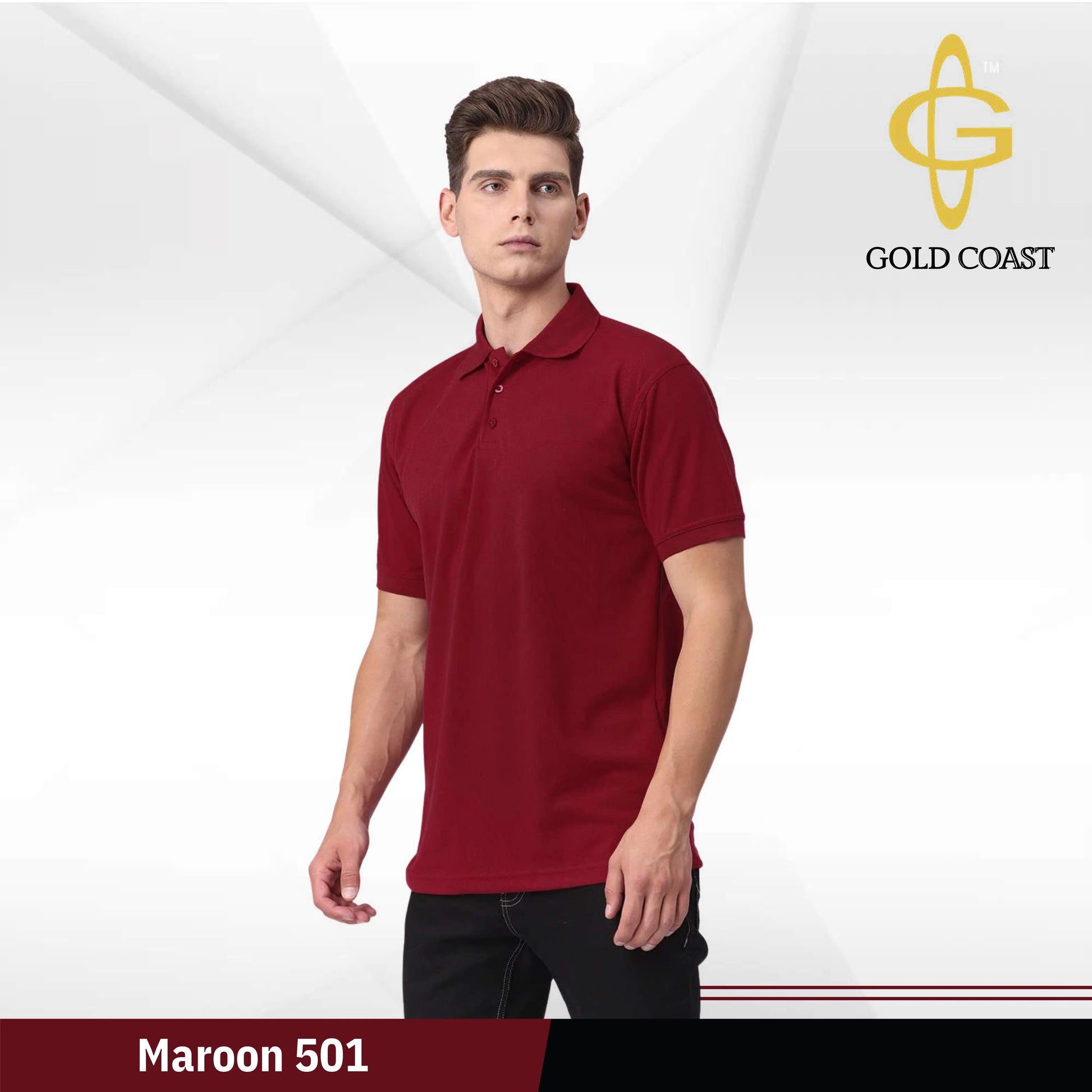 Gold Coast Polo T-Shirt Cotton Biowash - 501 MARSH Corporate gifts