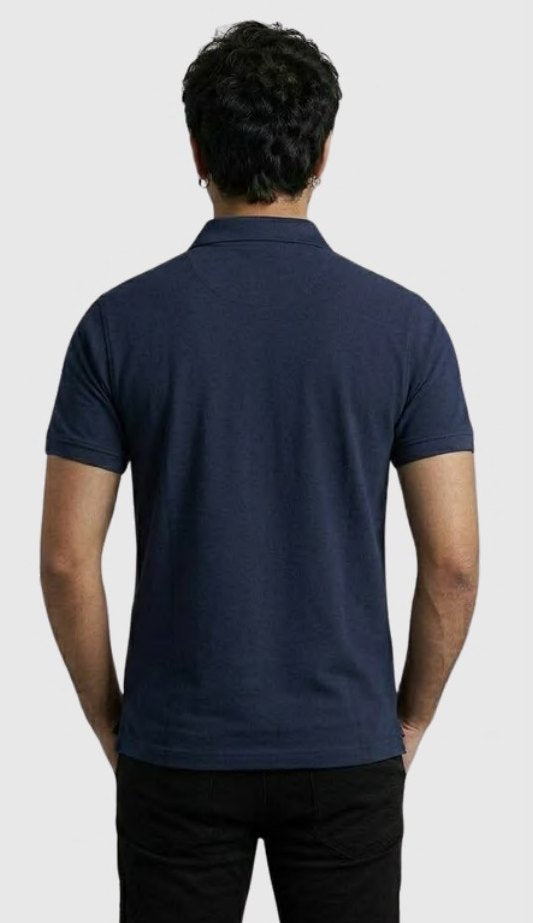 Honeycomb Polo T-shirt – Quality 251 (220 GSM) – side view