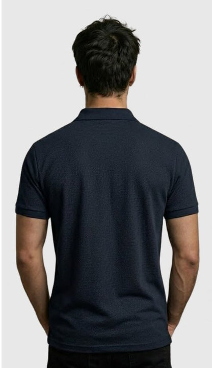 Bio-wash Poly-Cotton Polo T-shirt – Quality 250 (210 GSM) – side view