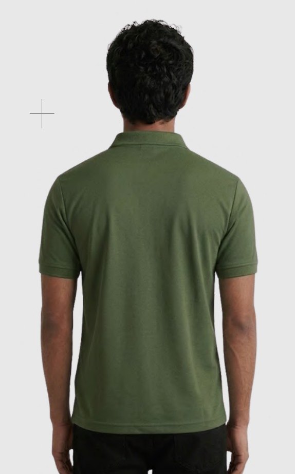 Dri-fit Polo T-shirt – Quality 1 (180 GSM) – back view