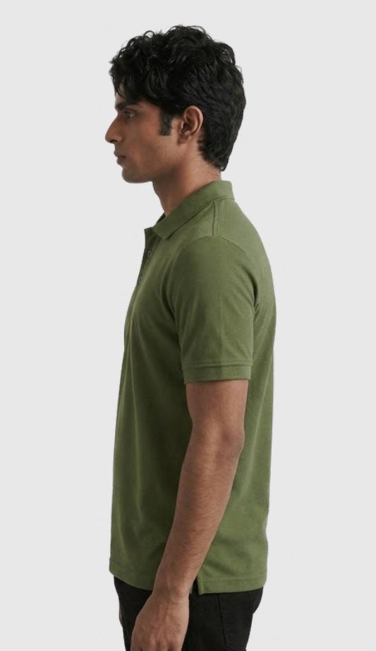 Dri-fit Polo T-shirt – Quality 1 (180 GSM) – side view