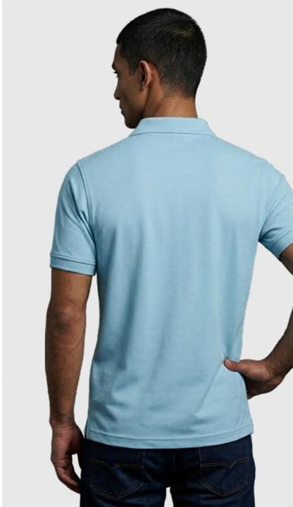 Cotton-feel Spun Poly Polo T-shirt – Quality 540 (190 GSM) – side view