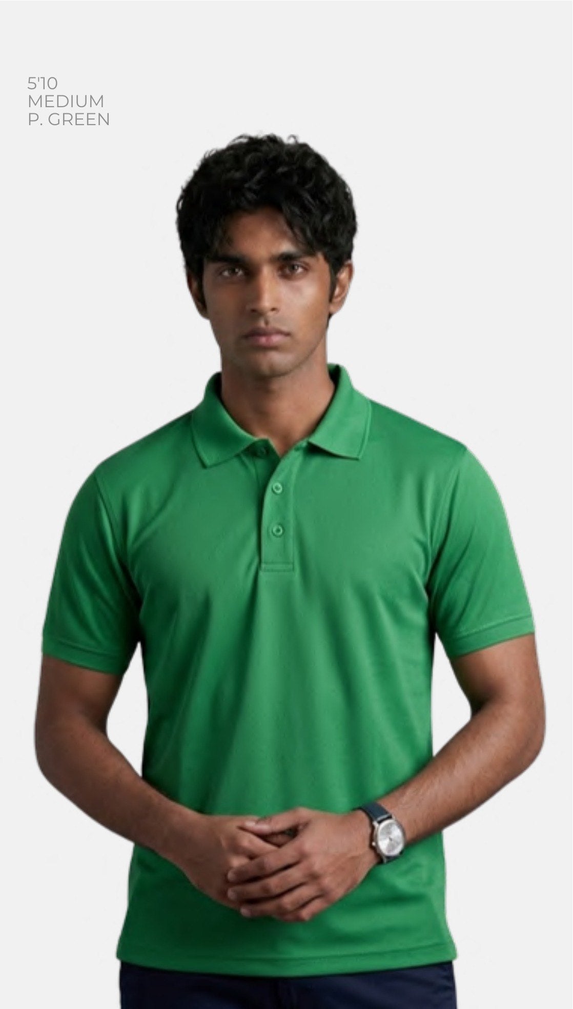 Dri-fit Honeycomb Polo T-shirt – Quality 620 (120 GSM) – model wearing