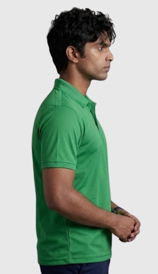 Dri-fit Honeycomb Polo T-shirt – Quality 620 (120 GSM) – side view