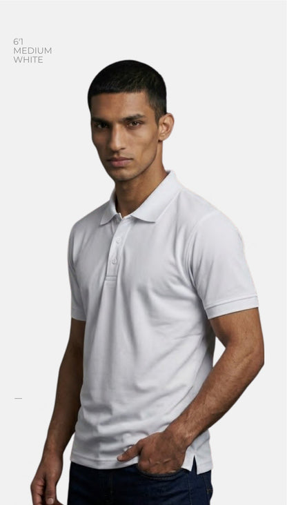 Dri-fit Polo T-shirt – Quality 777 Mars (190 GSM) – model wearing