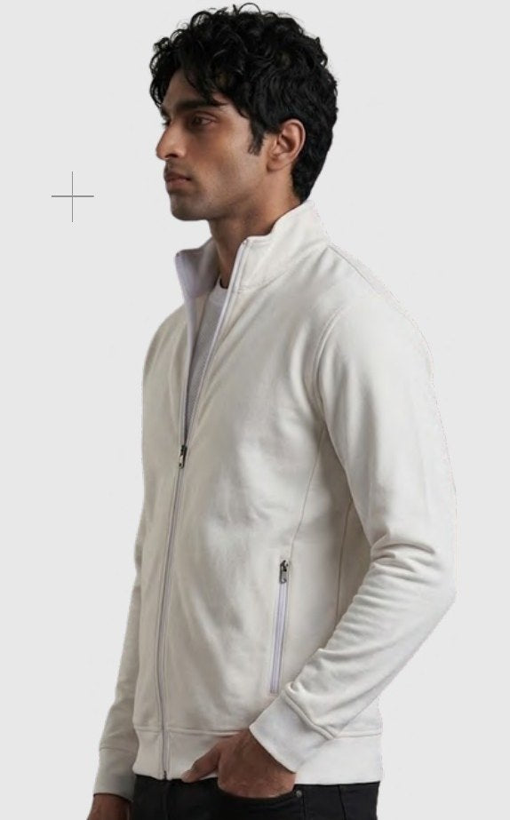 Stretch Poly-Spandex Zipper Jacket – Quality 1000 (280 GSM) – back view