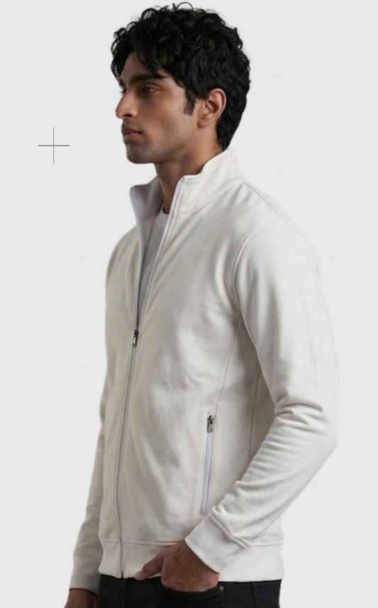 Stretch Poly-Spandex Zipper Jacket – Quality 1000 (280 GSM) – back view