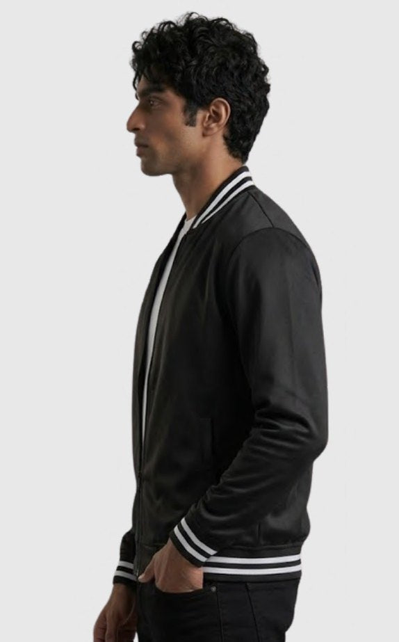 Polyester Zipper Jacket – Quality 1002 (280 GSM) – back view