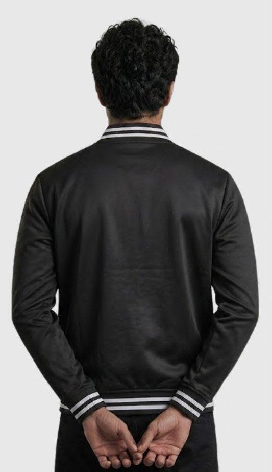 Polyester Zipper Jacket – Quality 1002 (280 GSM) – side view