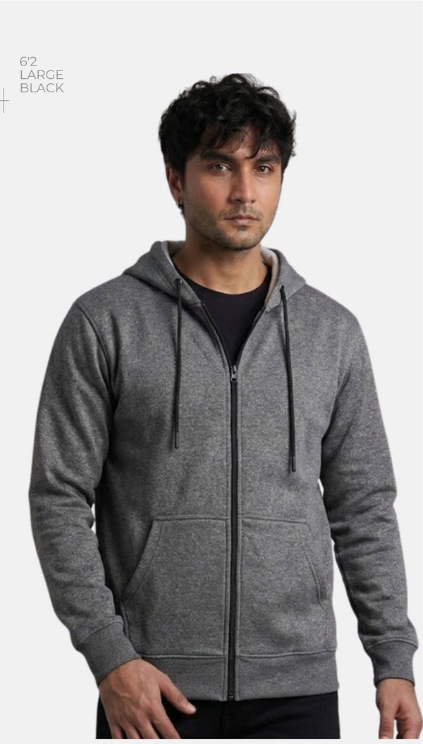 Polyester Zipper Jacket – Quality 680 (300 GSM)