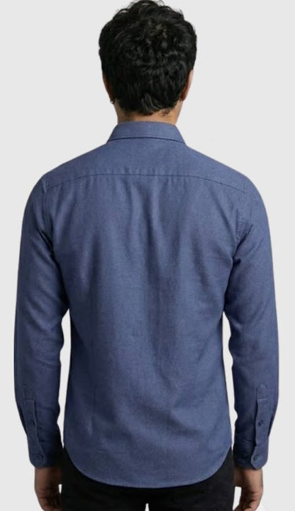 Oxford Formal Shirt (240 GSM) – side view
