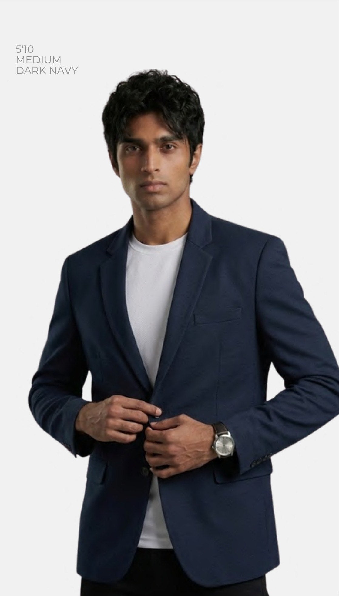 Corporate Blazer (240 GSM) – model wearing