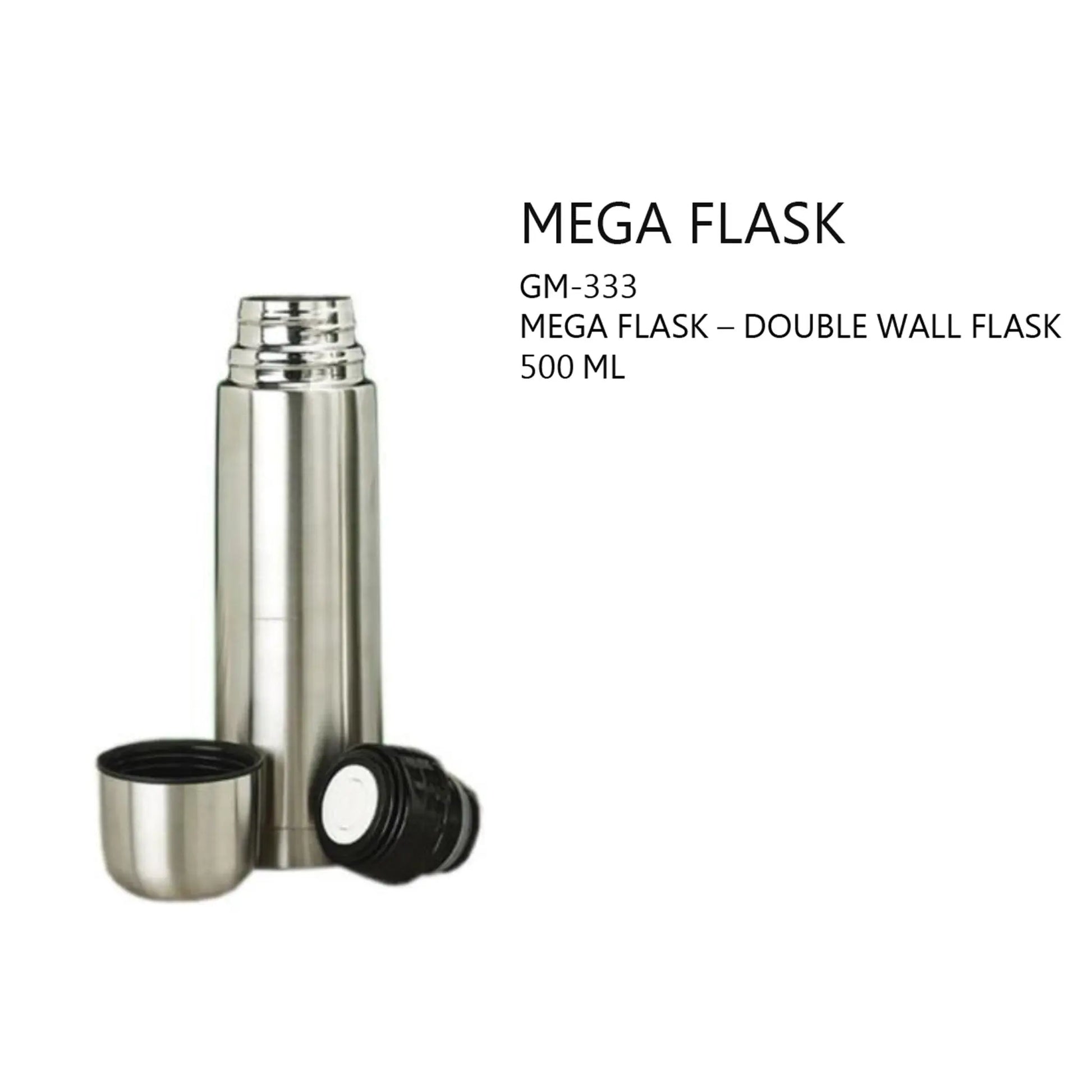 Mega Flask Double Wall Flask - 500ml- GM-333 MARSH Corporate gifts