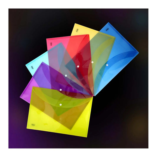 My Clear Bag (NEON) - FC, MC112N, Pack of 10 MARSH Stationery