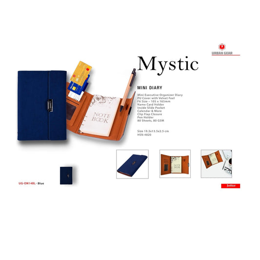 URBAN GEAR - Mystic Premium Note Books - UG-ON14 MARSH Stationery