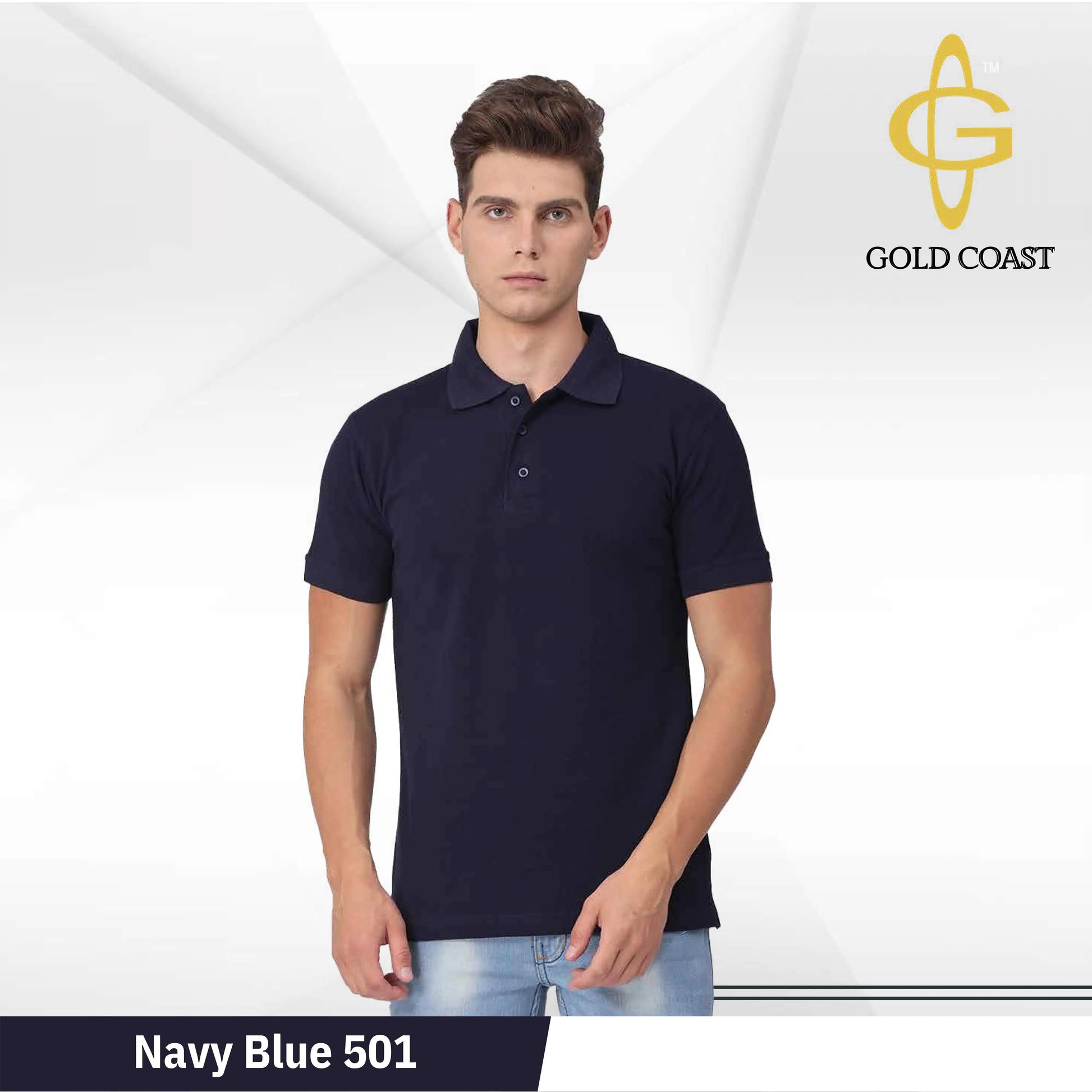 Gold Coast Polo T-Shirt Cotton Biowash - 501 MARSH Corporate gifts