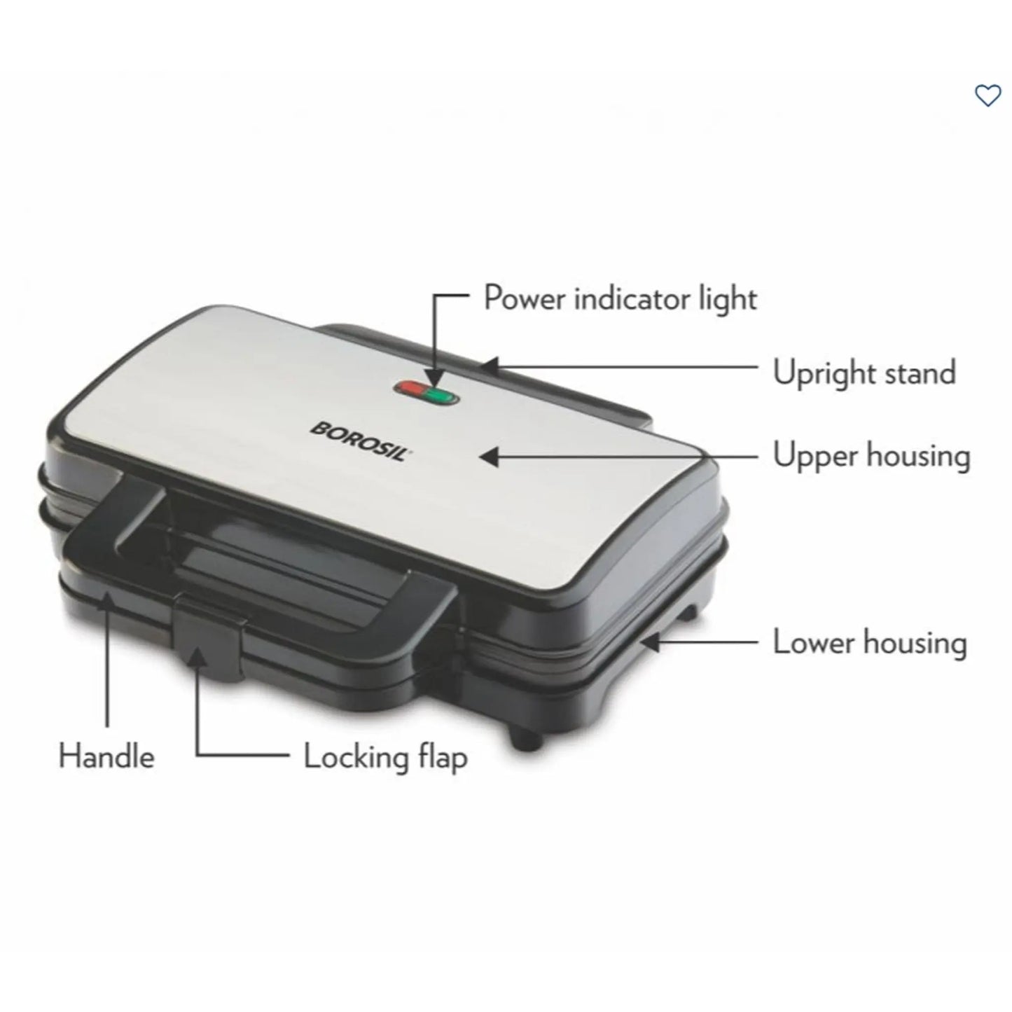 Neo Waffle Maker - BWM100SS11 MARSH Corporate gifts