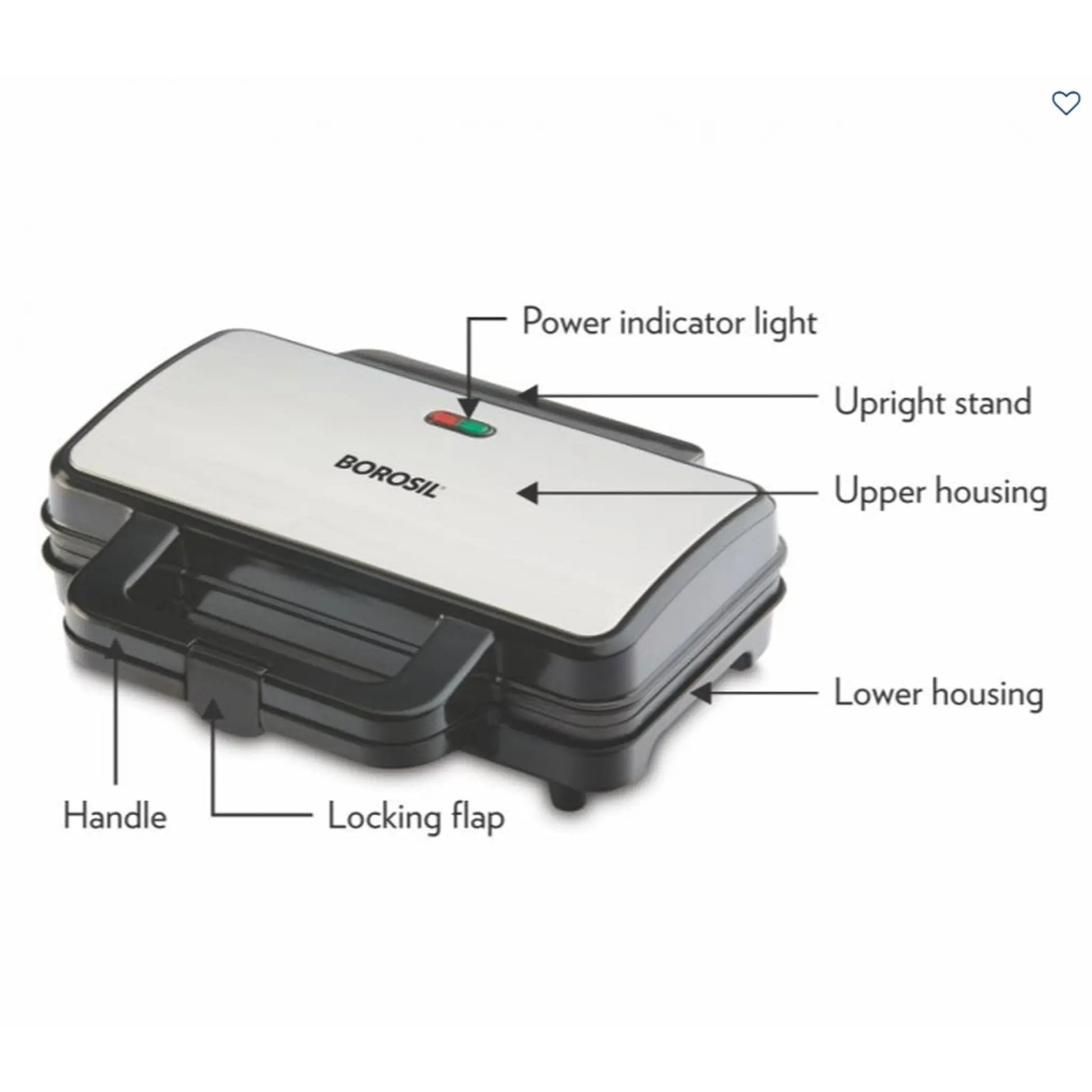 Neo Waffle Maker - BWM100SS11 MARSH Corporate gifts