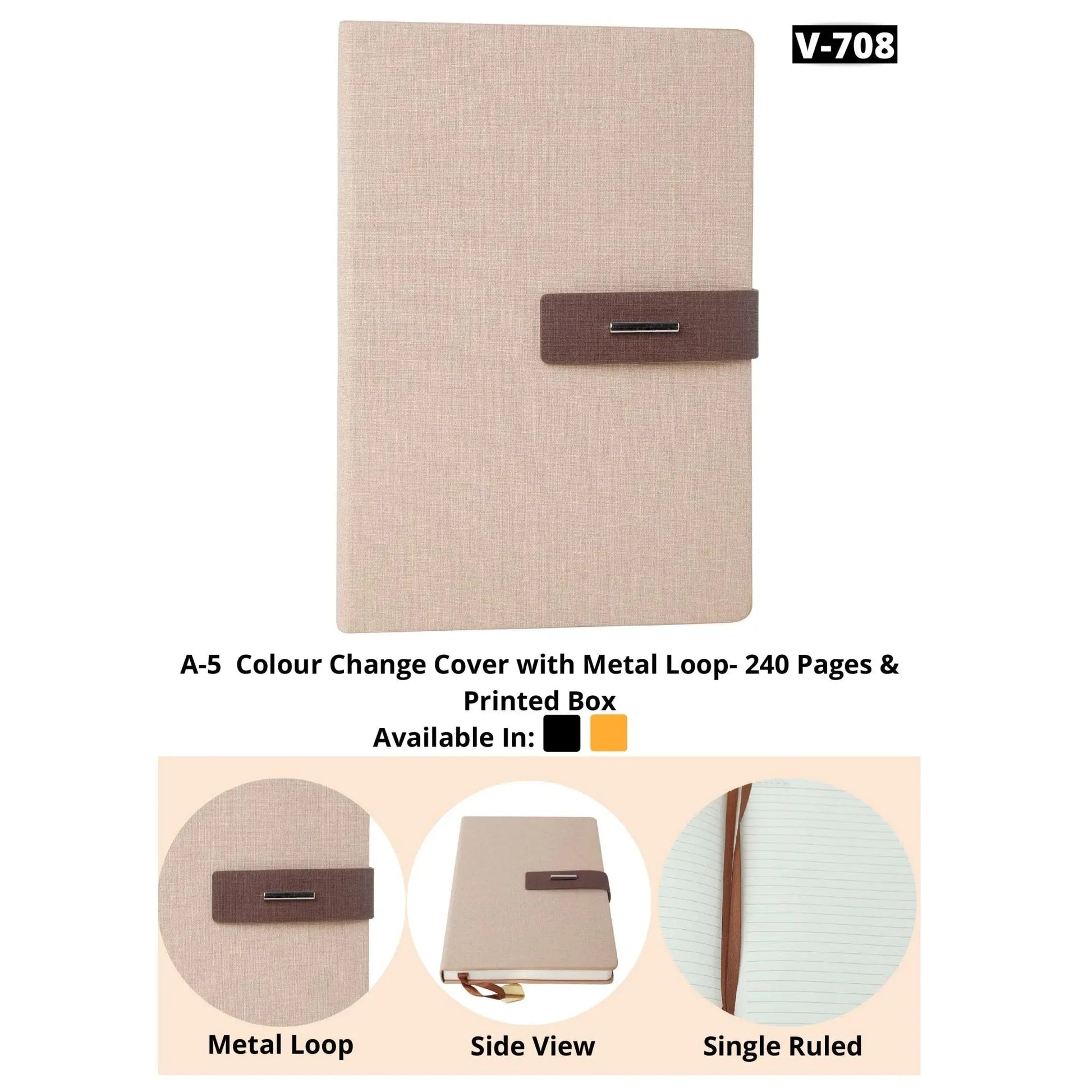 Note Book A5  - V 708 MARSH Corporate gifts