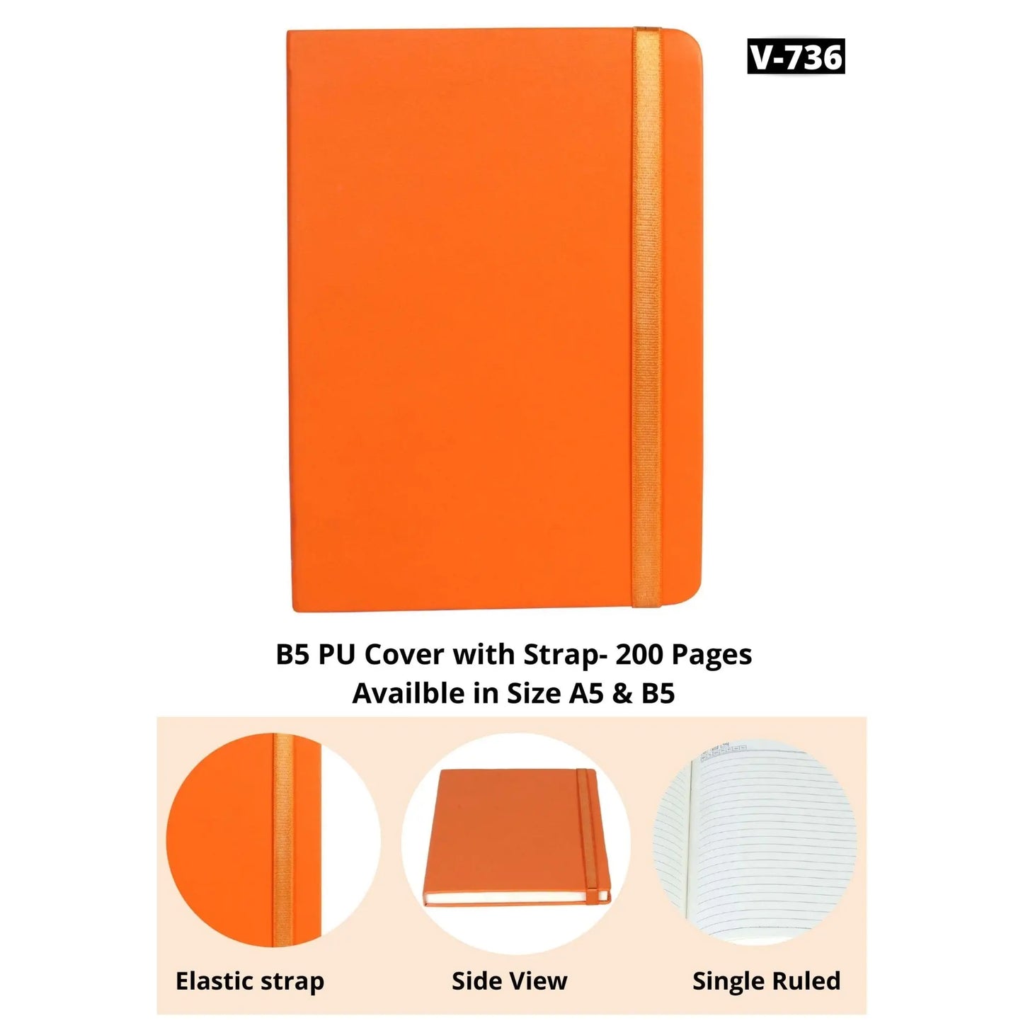 Note Book B5  - V 736 MARSH Corporate gifts