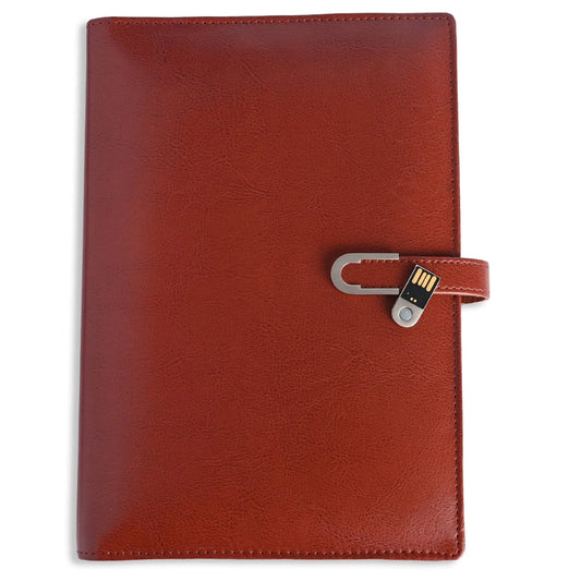 Notebook Diary Power Bank 5000 mAh with 16 GB USB MARSH Corporate gifts