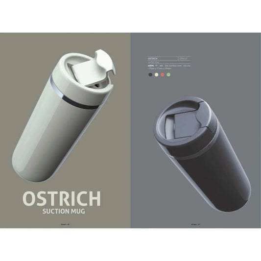 Ostrich Suction Mug 400ml - DRIN115 MARSH Corporate gifts
