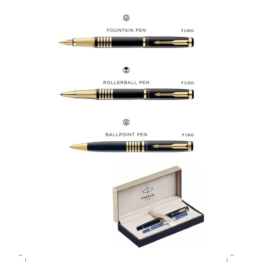 Parker - Ellipse MARSH Stationery