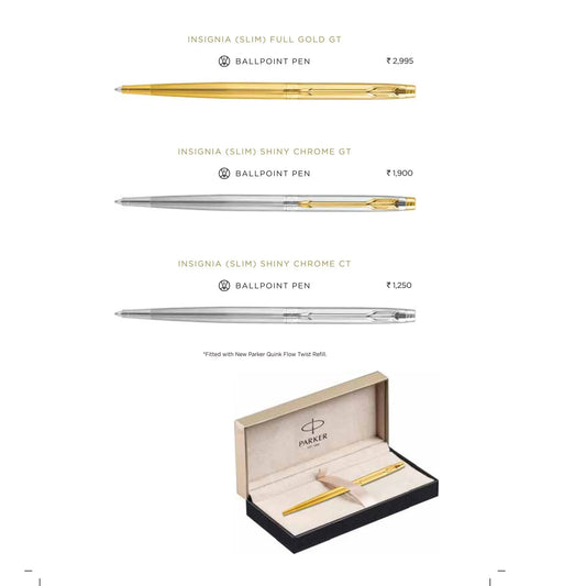 Parker Insignia Pen MARSH Stationery
