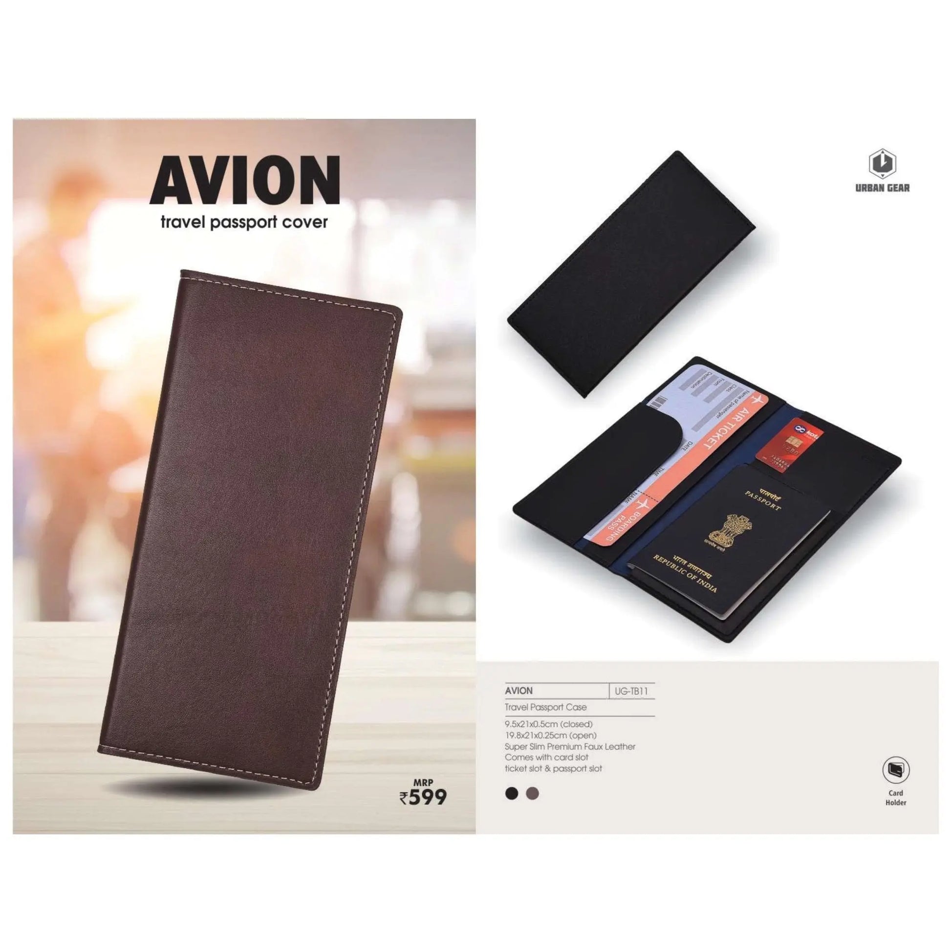 Passport Cover - UG-TB11 MARSH Corporate gifts